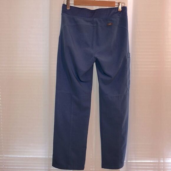 Figs XS Cargo Light Blue Drawstring 4 Pocket Technical Collection Scrub Pants - Picture 6 of 17